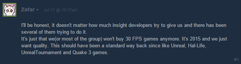 Illustration for article titled The Story Behind Steam’s 'Framerate Police'
